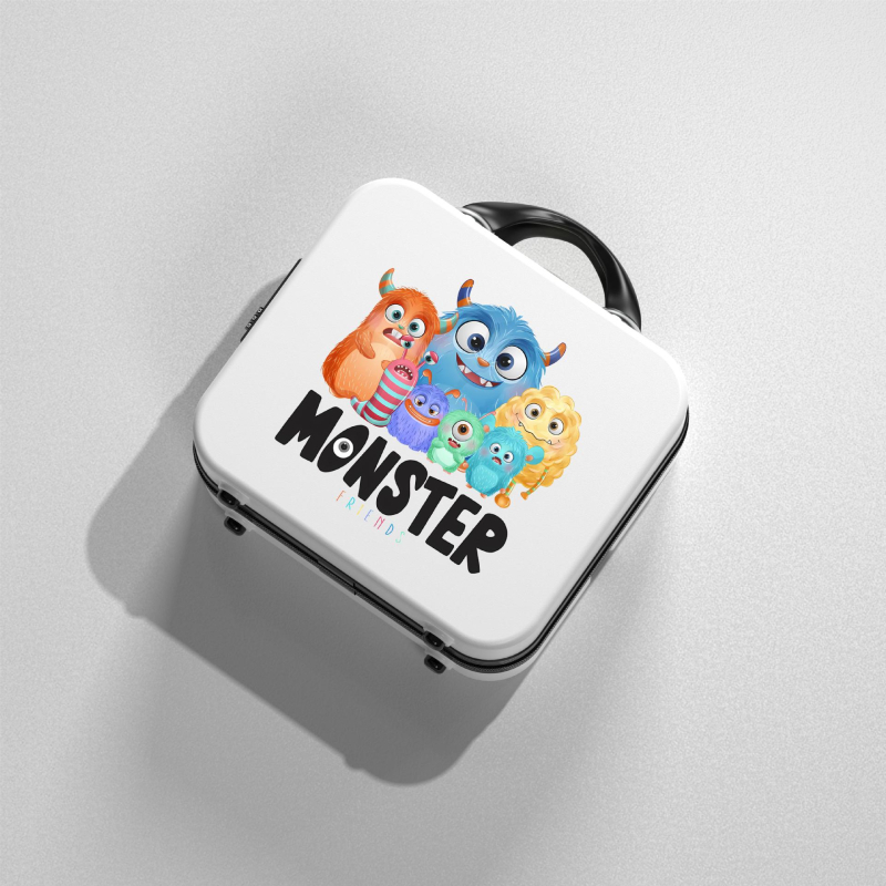 ABS anyagú koffert ultrakönnyű, vízálló, antibakteriális és lopás elleni védelemmel rekreációs utazásokhoz