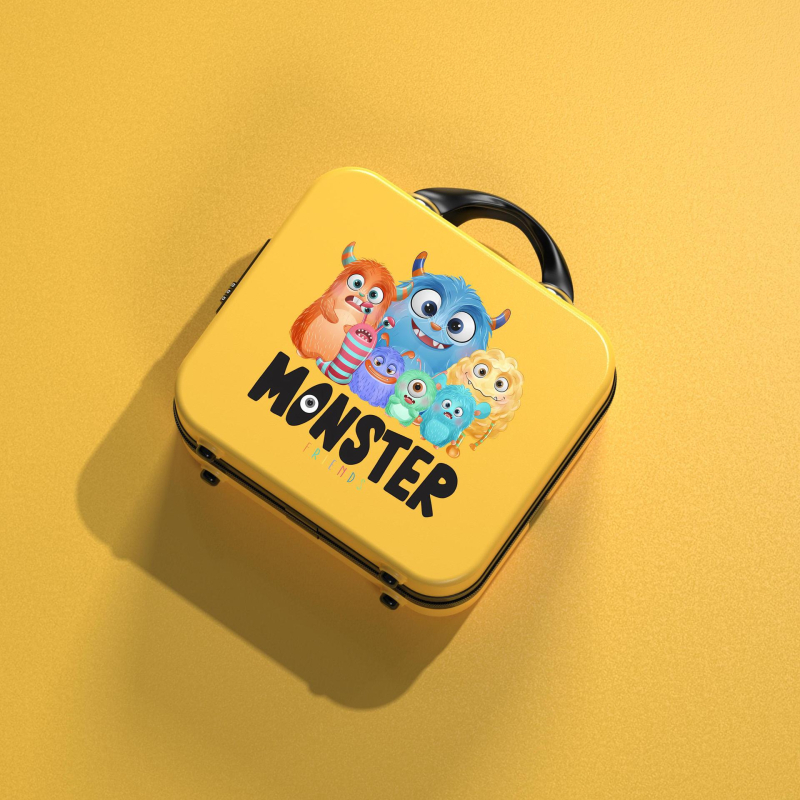 ABS anyagú koffert ultrakönnyű, vízálló, antibakteriális és lopás elleni védelemmel rekreációs utazásokhoz