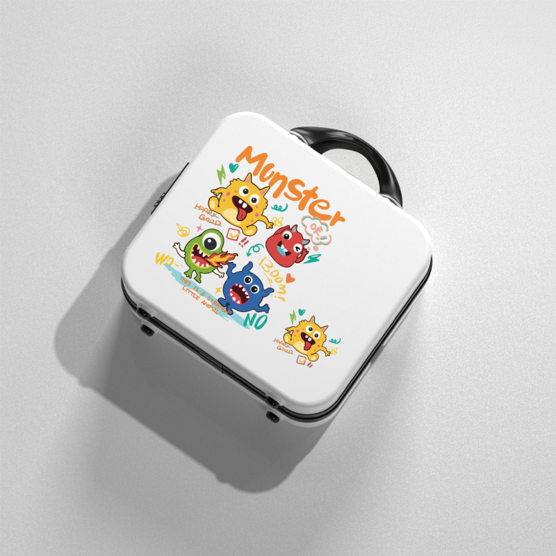 ABS anyagú koffert ultrakönnyű, vízálló, antibakteriális és lopás elleni védelemmel rekreációs utazásokhoz