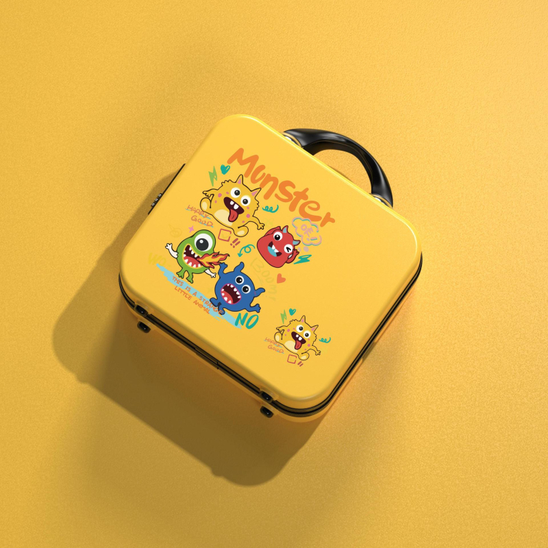 ABS anyagú koffert ultrakönnyű, vízálló, antibakteriális és lopás elleni védelemmel rekreációs utazásokhoz