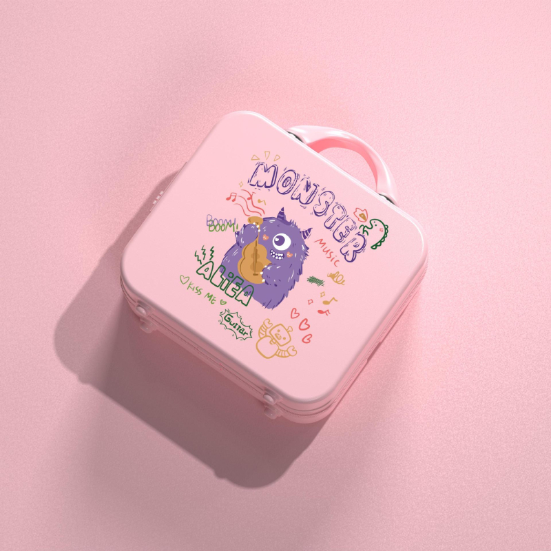 ABS anyagú koffert ultrakönnyű, vízálló, antibakteriális és lopás elleni védelemmel rekreációs utazásokhoz