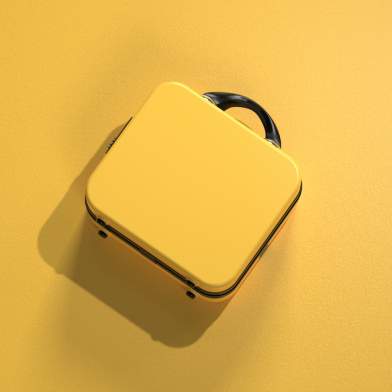 ABS anyagú koffert ultrakönnyű, vízálló, antibakteriális és lopás elleni védelemmel rekreációs utazásokhoz