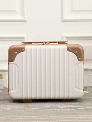 Ρετρό φορητό καλλυντικό τσαντάκι, ABS, αδιάβροχο, εξαιρετικά ελαφρύ, κατά του κλοπής, για χειραποσκευή