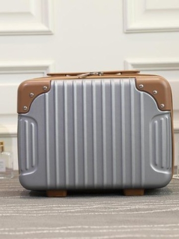 Ρετρό φορητό καλλυντικό τσαντάκι, ABS, αδιάβροχο, εξαιρετικά ελαφρύ, κατά του κλοπής, για χειραποσκευή