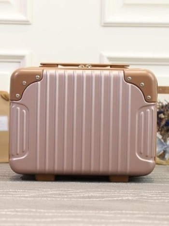 Ρετρό φορητό καλλυντικό τσαντάκι, ABS, αδιάβροχο, εξαιρετικά ελαφρύ, κατά του κλοπής, για χειραποσκευή