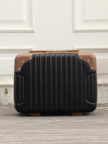 Ρετρό φορητό καλλυντικό τσαντάκι, ABS, αδιάβροχο, εξαιρετικά ελαφρύ, κατά του κλοπής, για χειραποσκευή