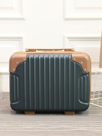 Ρετρό φορητό καλλυντικό τσαντάκι, ABS, αδιάβροχο, εξαιρετικά ελαφρύ, κατά του κλοπής, για χειραποσκευή