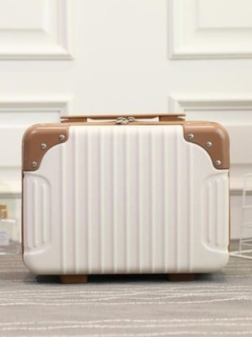 Ρετρό φορητό καλλυντικό τσαντάκι, ABS, αδιάβροχο, εξαιρετικά ελαφρύ, κατά του κλοπής, για χειραποσκευή