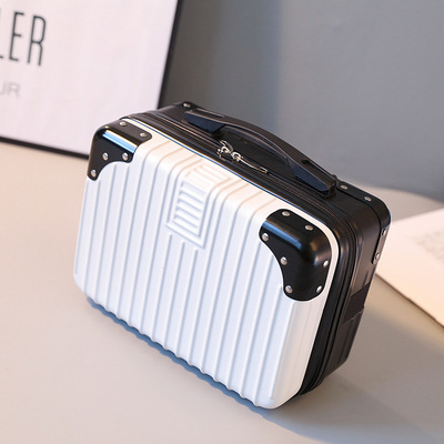 Ρετρό φορητό καλλυντικό τσαντάκι, ABS, αδιάβροχο, εξαιρετικά ελαφρύ, κατά του κλοπής, για χειραποσκευή