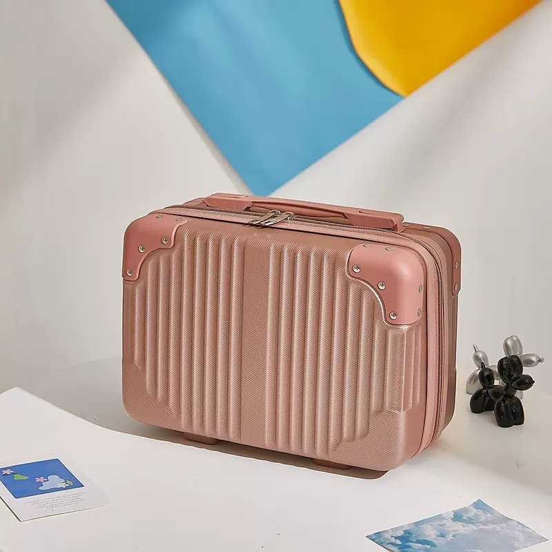 Ρετρό φορητό καλλυντικό τσαντάκι, ABS, αδιάβροχο, εξαιρετικά ελαφρύ, κατά του κλοπής, για χειραποσκευή