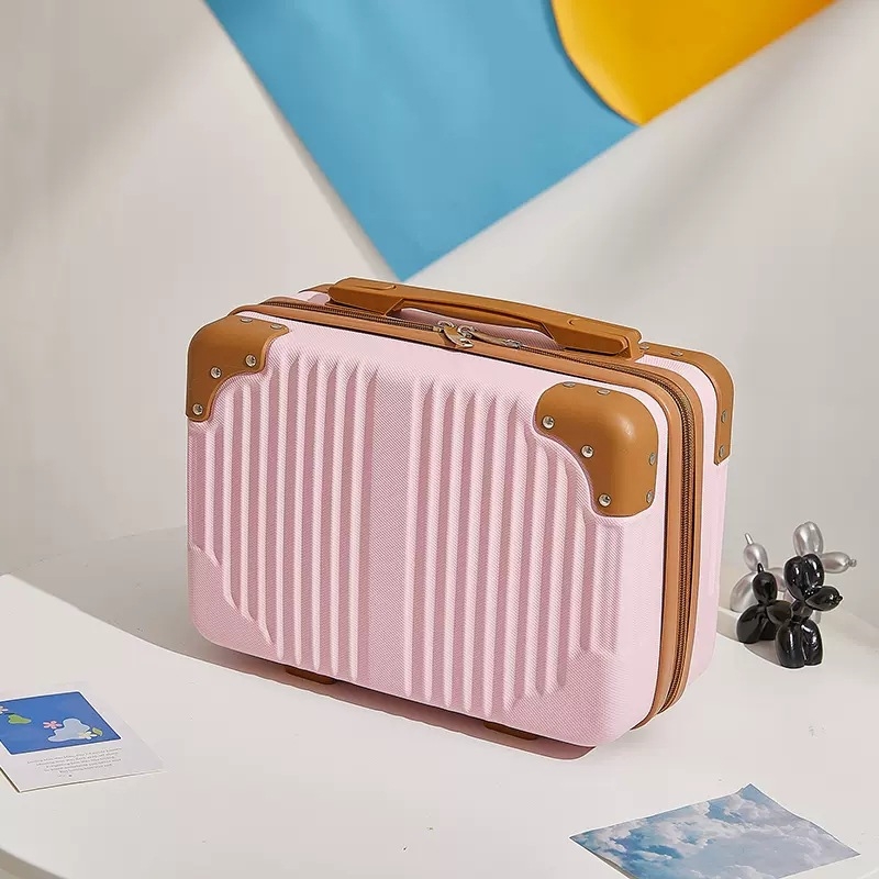 Ρετρό φορητό καλλυντικό τσαντάκι, ABS, αδιάβροχο, εξαιρετικά ελαφρύ, κατά του κλοπής, για χειραποσκευή