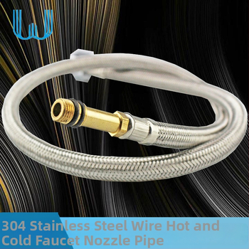 304 roostevabast terasest kootud veevõtutor kraanikausile – keermestatud ühendus, 0.8 MPa, 5–80°C