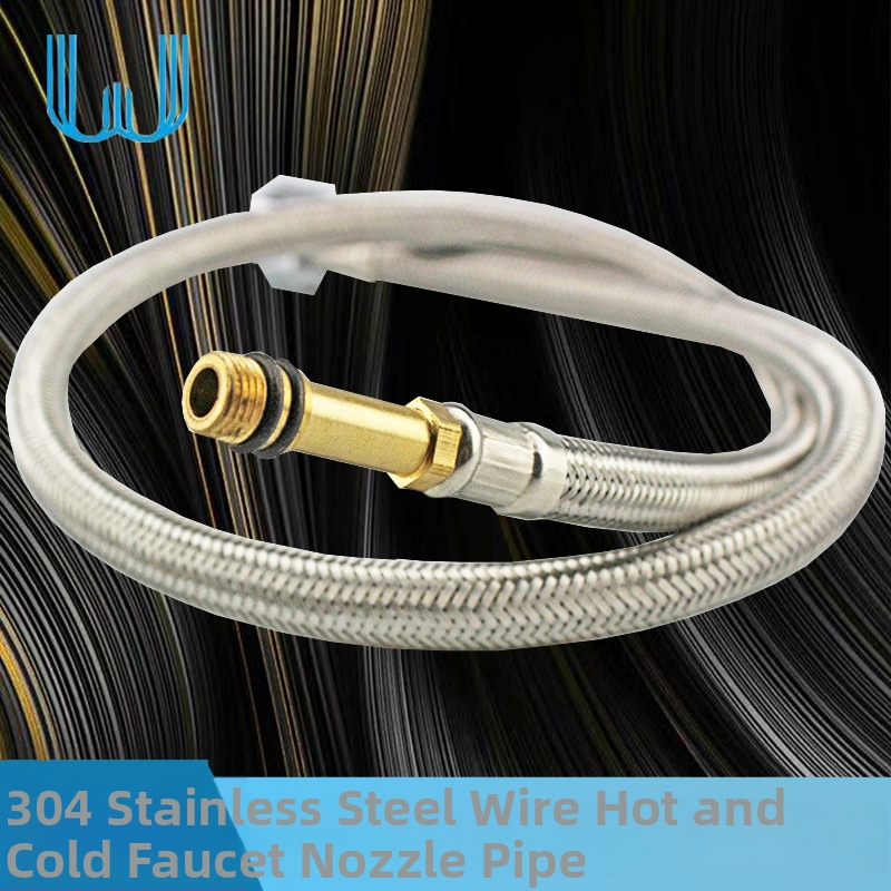 304 roostevabast terasest kootud veevõtutor kraanikausile – keermestatud ühendus, 0.8 MPa, 5–80°C