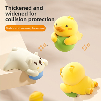 Kokkupõrke nurga kaitse laste laua ja voodi nurkade jaoks - pehme PVC ja akrüülliim, 200 tk pakis.