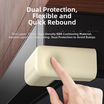 Lastele mõeldud nurga kaitsekomplekt, sirge nurgaga — kaitse mööbli nurkadele, bränd Sticky product exchange