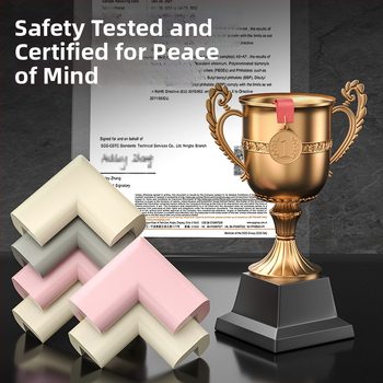 Lastele mõeldud nurga kaitsekomplekt, sirge nurgaga — kaitse mööbli nurkadele, bränd Sticky product exchange