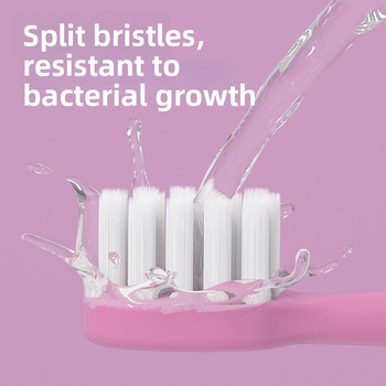 Rokas manuālā bērnu zobu birste ar mīkstām sariņām (sešu vienību iepakojums; CKT25-9-1; Brush mibala; bērniem)