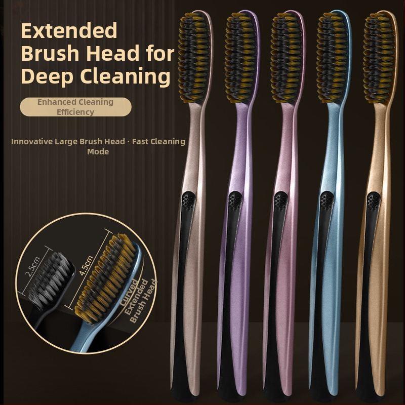 Healthy zobu suka ar mīkstām sariem, paredzēta pieaugušajiem, manuālā, 5 gab.