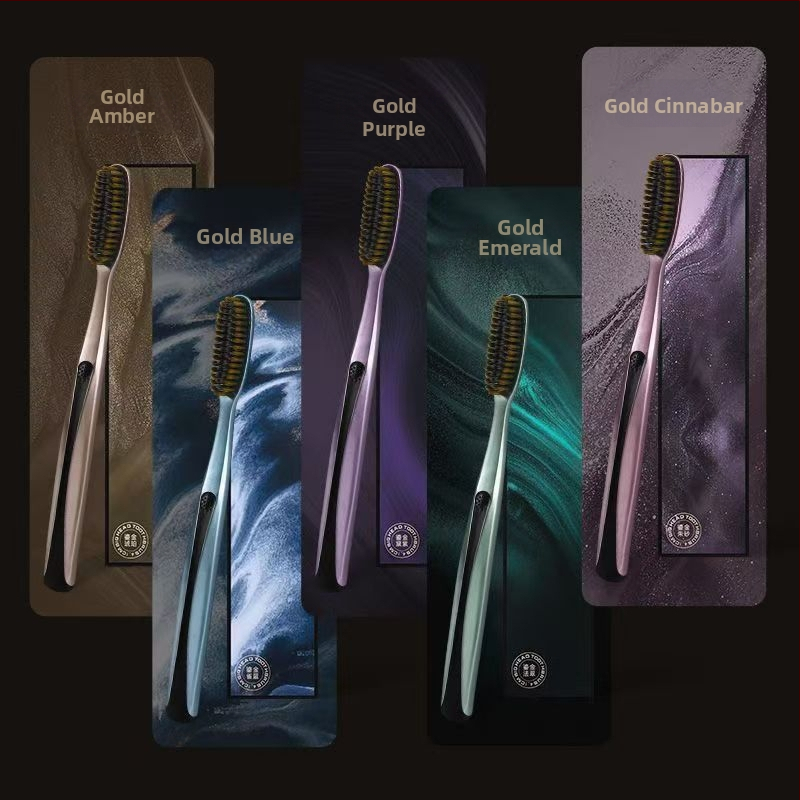 Healthy dantų šepetėlis su minkštais šereliais, suaugusiems, rankinis, 5 vnt.