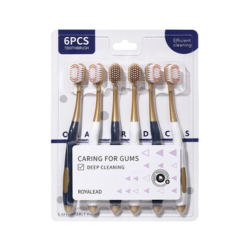 Fogkefe, lágy sörtéjű, modell R7713, manuális, 100 darabos doboz