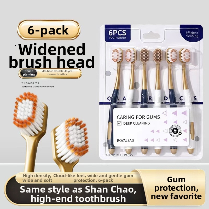 Fogkefe, lágy sörtéjű, modell R7713, manuális, 100 darabos doboz