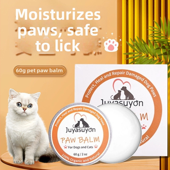 Šuns letenų priežiūros kremas – pasta, JUYASUYON kailio priežiūra, 86.6 g/set