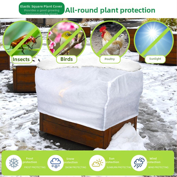 Taimekate – ruudukujuline, plastist isolatsioon talvise pakase vastu