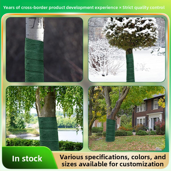 Medžių įvyniojimo audinys – poliesterio izoliacija ir drėkinimas šalčio apsaugai kraštovaizdžio kūrimui