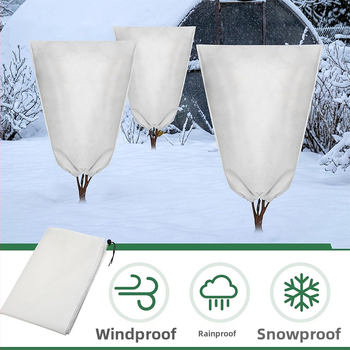 Augalų šalto apsaugos uždanga, nepluošto audinys, žiemos apsauga ir izoliacija augalams, prieš užšalimą, kenkėjų apsauga, lauko naudojimui