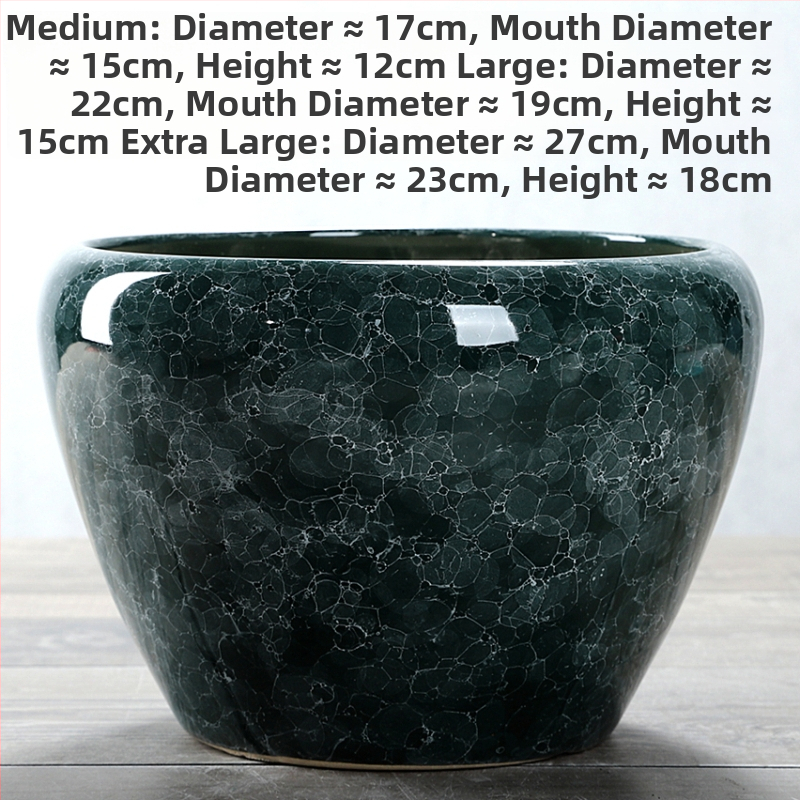 Keraminis gėlių vazonas, stovintis ant grindų, korozijai atsparus, namų sodo naudojimui