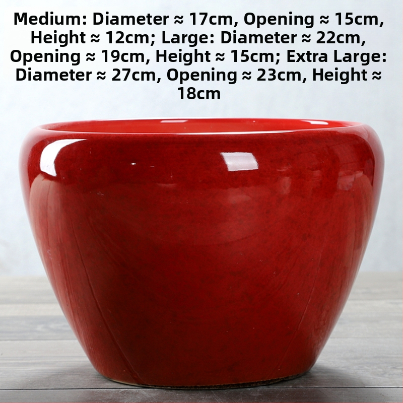 Keraminis gėlių vazonas, stovintis ant grindų, korozijai atsparus, namų sodo naudojimui