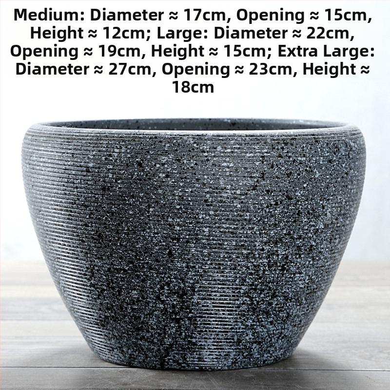 Keraminis gėlių vazonas, stovintis ant grindų, korozijai atsparus, namų sodo naudojimui