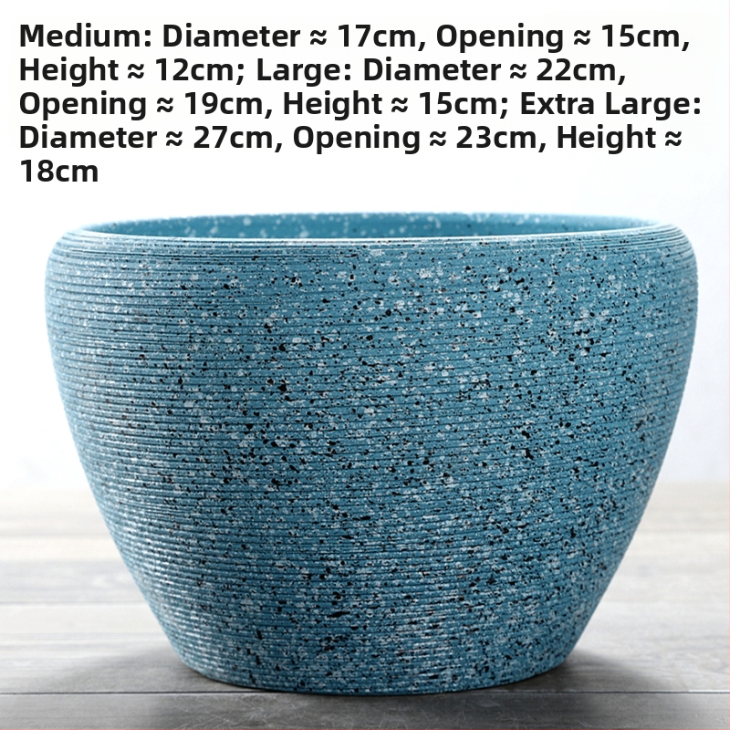 Keraminis gėlių vazonas, stovintis ant grindų, korozijai atsparus, namų sodo naudojimui