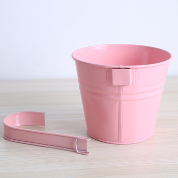 Саксия за цветя от желязо, стенна, с подвижна кука, за зелени растения и сукуленти — Caihua Craftsmanship