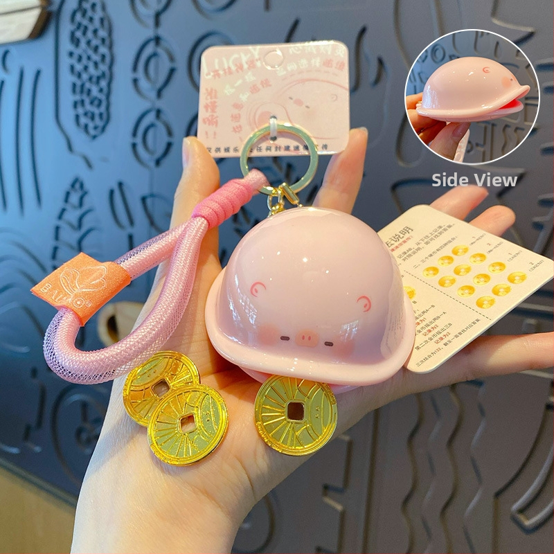 Hundred Mau võtmehoidja ripats, Money Turtle motiiv, multikas stiil, ABS materjal, iseseisev pakkimine