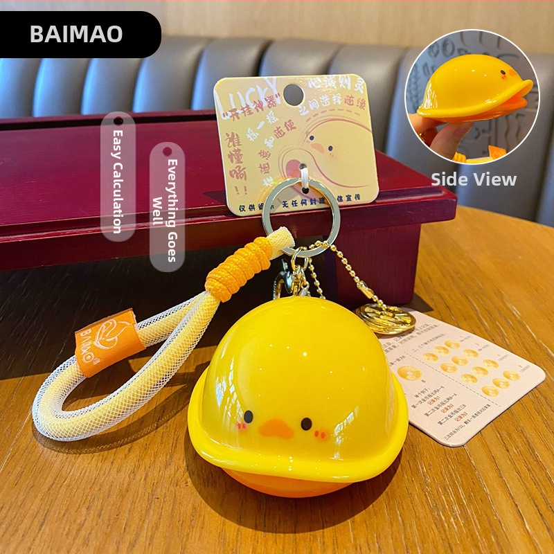 PVC карикатурен ключодържател с панда и костенурка – висулка за чанта и играчка за отпускане