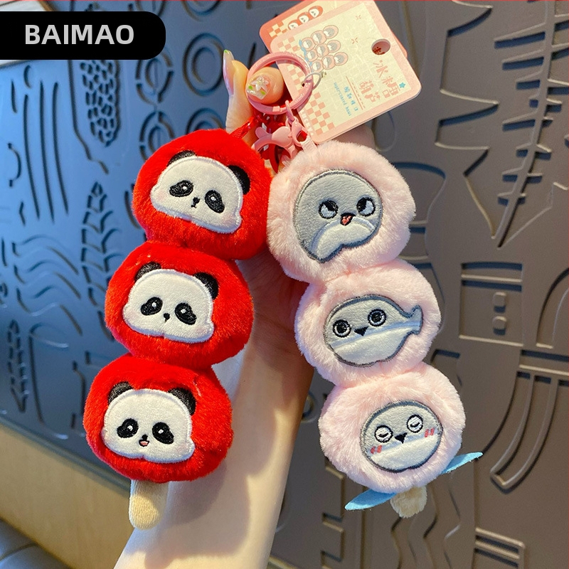 Plüüs Panda võtmehoidja – originaalne disain, karikatuuristiil; Materjal: plüüs; Funktsioonid: kotid ja võtmehoidja; Pakendamine: eraldi pakend; Kingitus