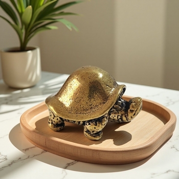 Drakoninė vėžlė – stalinis dekoras iš lydinio, kinų stilius, Tea Pet ir popieriaus svoris