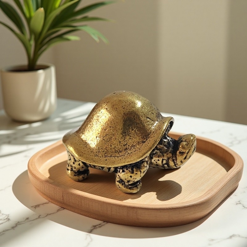 Drakoninė vėžlė – stalinis dekoras iš lydinio, kinų stilius, Tea Pet ir popieriaus svoris