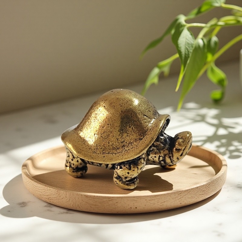 Drakoninė vėžlė – stalinis dekoras iš lydinio, kinų stilius, Tea Pet ir popieriaus svoris