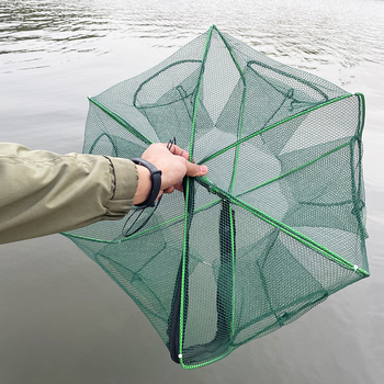 Kreveti poti – tugevdatud kokkupandav konstruktsioon, automaatne püügikast, nailonist konstruktsioon