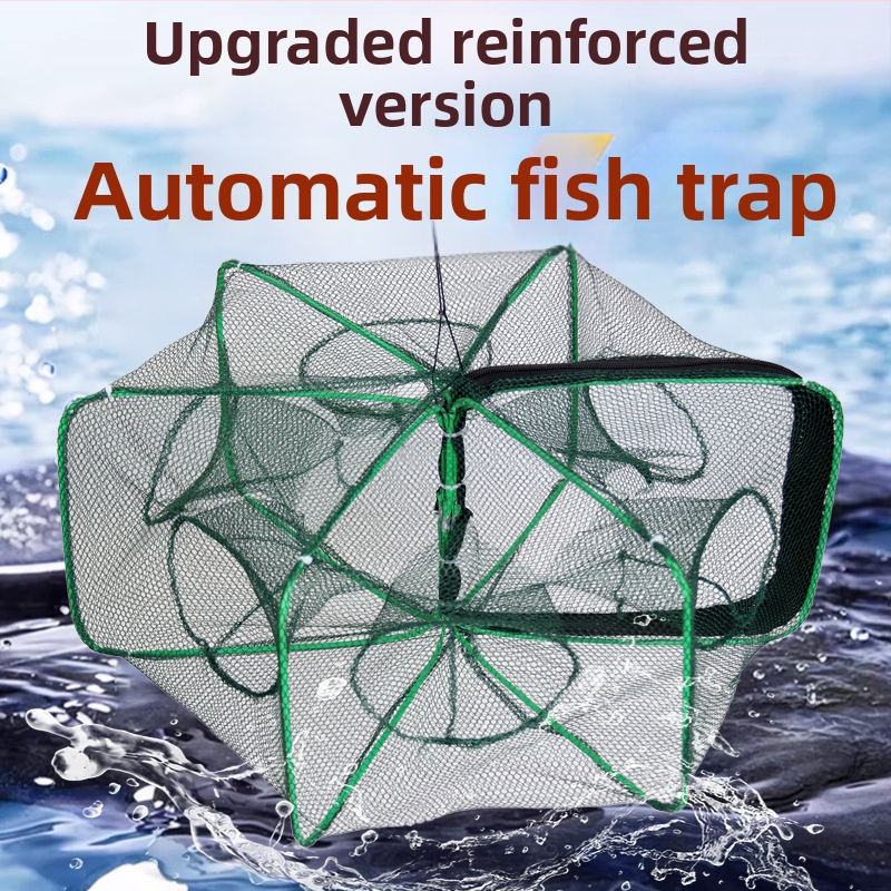 Kreveti poti – tugevdatud kokkupandav konstruktsioon, automaatne püügikast, nailonist konstruktsioon