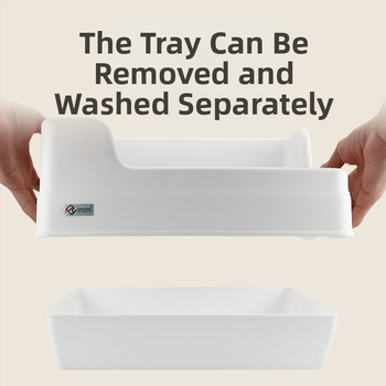 Dayang triušio tualetas – prieš išvertimą, prieš šlapimą, medžiagos: PP, ph+ps, metalas, modelis 5203