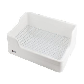 Dayang triušio tualetas – prieš išvertimą, prieš šlapimą, medžiagos: PP, ph+ps, metalas, modelis 5203