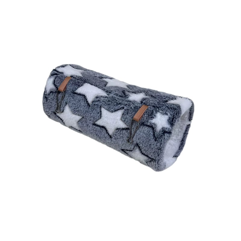 Hamstero tunelio lizdas rudeniui ir žiemai — medžiagos: flanelė, Arktyninis fleece, kempinė