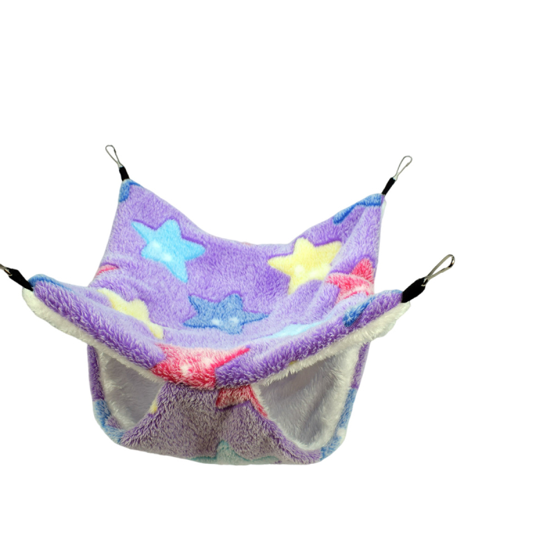 Flanelinis lizdas ir hamakas mažiems gyvūnėliams – naudojamas visus metus, žiemą geriausia