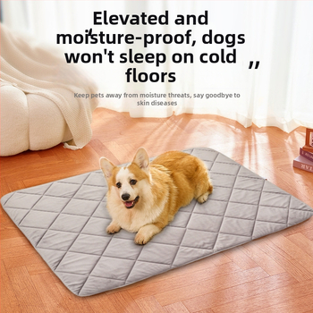 Naminio gyvūnėlių kilimėlis, siuvinėtas britiško stiliaus, neslystantis, drėgmei atsparus, šuns miego kilimėlis, visoms sezonoms