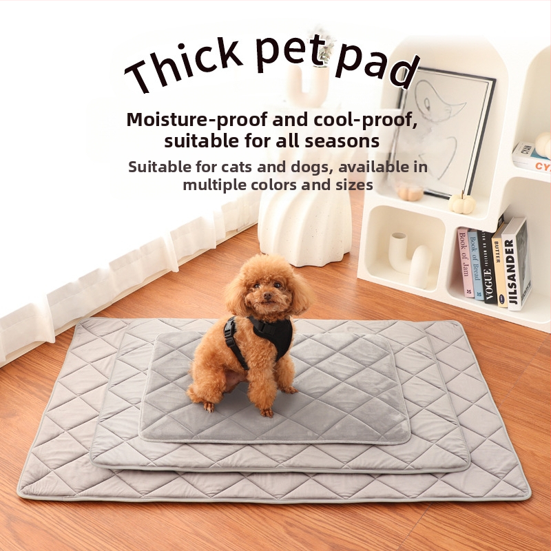 Naminio gyvūnėlių kilimėlis, siuvinėtas britiško stiliaus, neslystantis, drėgmei atsparus, šuns miego kilimėlis, visoms sezonoms