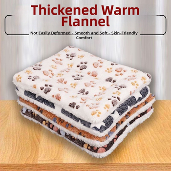 Šuns kilimėlis - žieminis storas pūkuotas guolis, šilta ir ekstra stora pagalvė