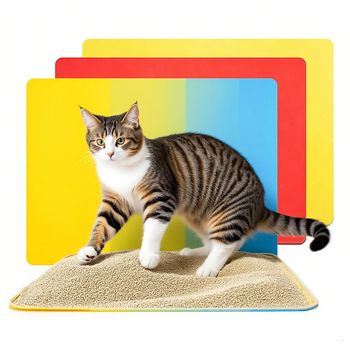 Silicone katės kraiko kilimėlis, neslystantis, sulankstomas (Medžiaga: Silikonas; Kategorija: Silikoniniai naminių gyvūnėlių kilimėliai; Tipas: Katės kraiko kilimėlis)